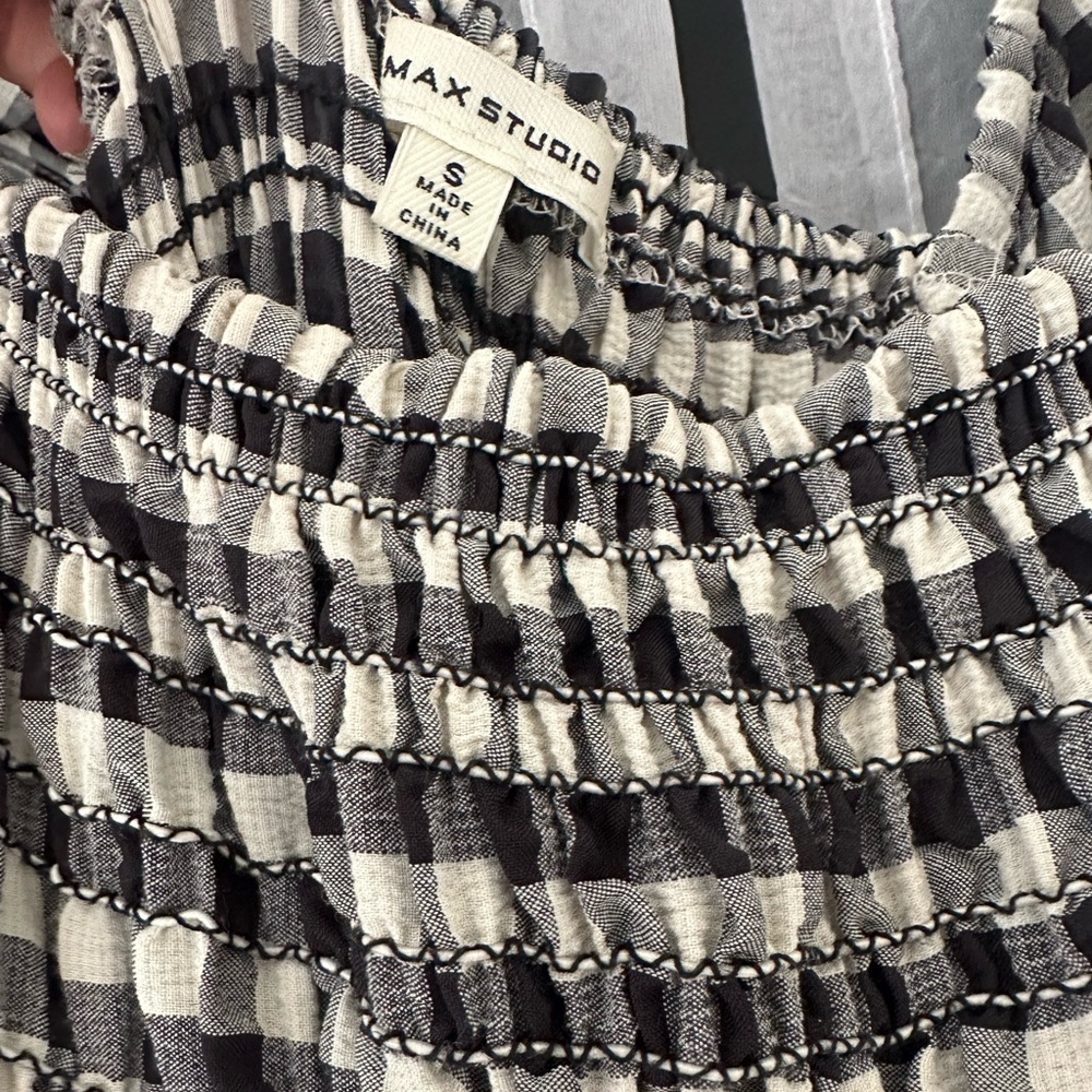 Gingham maxi - Picture 3 of 4